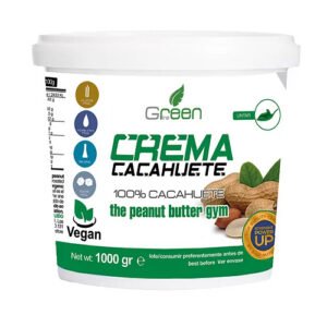 Crema de cacahuete GREEN - 1kg - 100% cacahuete
