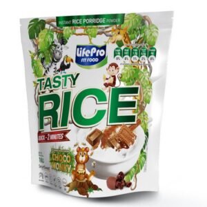 CREMA DE ARROZ TASTY RICE 1KG LIFE PRO -  Sabor Choco Monky